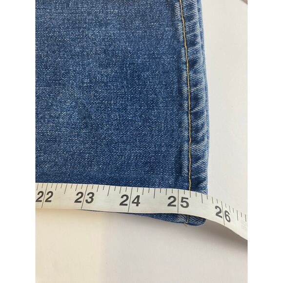 Citizens of Humanity The Demy Cropped Flare Blue Wash Jean Women's Size 27 - Picture 11 of 12